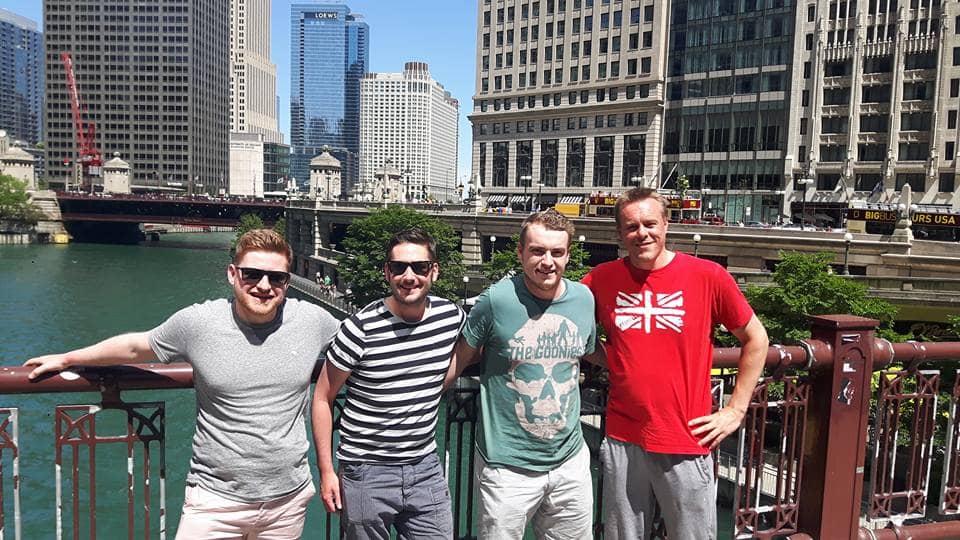Some downtime in downtown Chicago